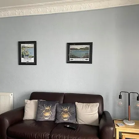 Bellevue Bute, Luxury 2 Bedroom Sea View Flat Rothesay Exterior photo